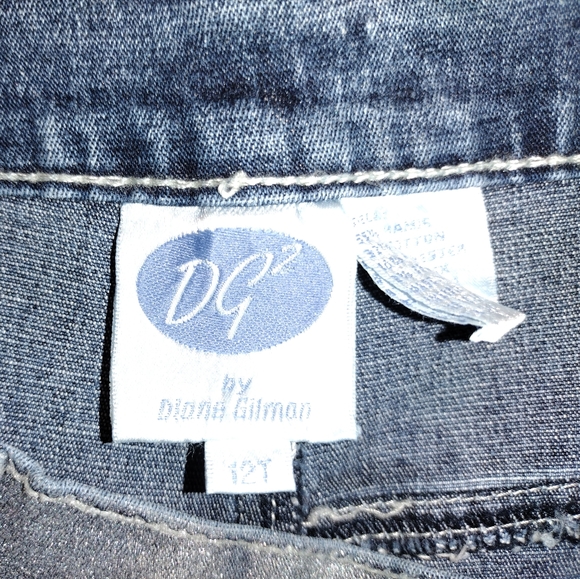 12T, Metallic Jeans by Diane Gilman DG2 - Picture 6 of 6